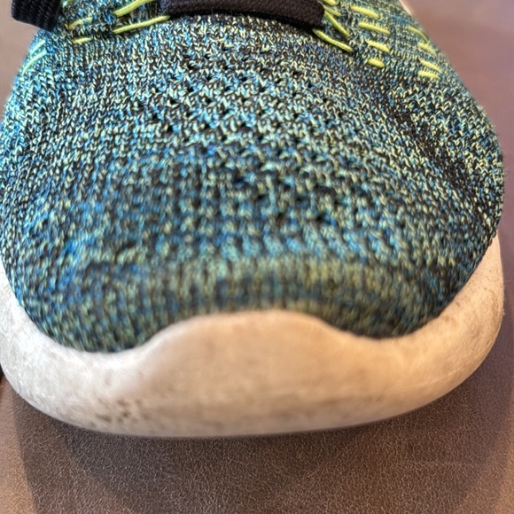 Nike Lunarepic Flyknit Rio Blue Poison Green Volt High Top Sneakers Size 9.5 - Picture 10 of 16